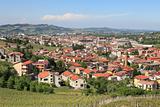 Town of Alba in Piedmont, northern Italy.