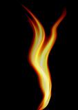 Flame Abstract Background