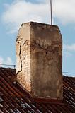 old chimney shaft
