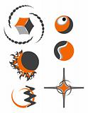 abstract logo symbols