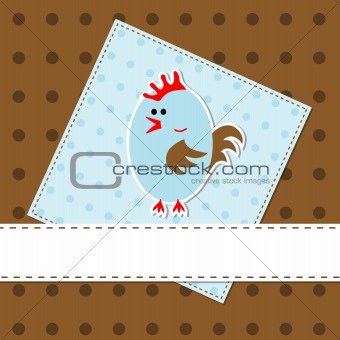 Template cards, vector