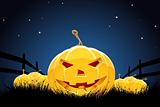 Halloween night background