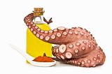 olive oil and octopus 