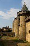 Carcassonne, France, UNESCO. Castle