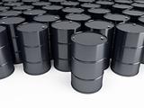 black oil barrels 