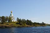 Island Valaam. View of Saint Nicholas Skete