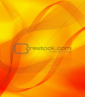Yellow Lines Abstract Background