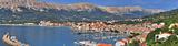 Mediterranean Town of Baska panorama