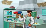 laboratory and medic