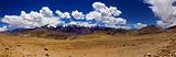 Panorama of Mountain Range in Ladakh