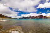 Different Colors of Pangong Lake in Ladakh