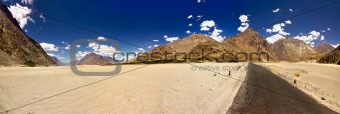 Roads through Desert and Mountains Ladakh