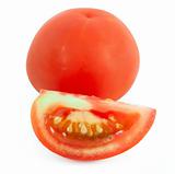 fresh cut tomato