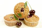 cherry muffins