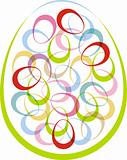 The symbol of Easter for design projects
