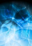Blue abstract backdrop