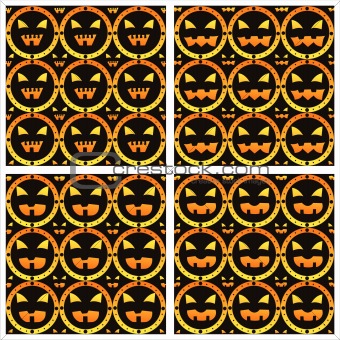 scary halloween patterns