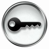 Key icon grey