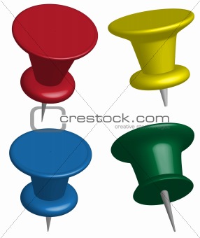 Set of Office Pins 