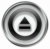 Eject icon grey