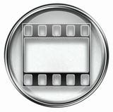 Film icon grey