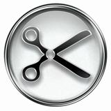 scissors icon grey