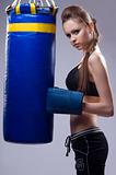 woman in sports is a boxing
