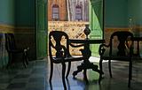 Historical Spanish style room in Cuba
