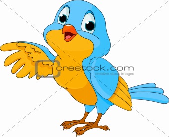 Cute Cartoon Bird