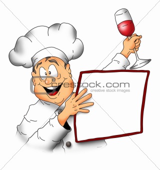 Chef With Menu