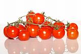 close up red tomatos