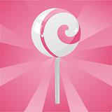 pink lollipop background