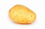 One unpeeled raw potato