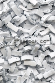 background of Paper shreds