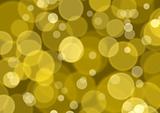 abstract background of gold lights