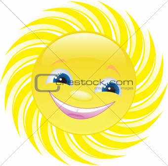 cheerful sun