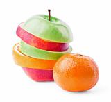 Mixed fruit with mandarin