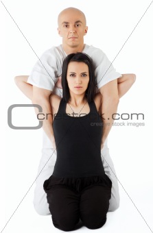 Traditional thai position