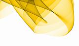 Abstract yellow design element
