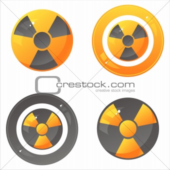 glossy nuclear signs