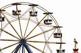 ferris wheel in amusement park