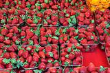 strawberry fruit background
