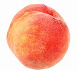 Single a red-yellow peach