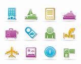 Travel, vacation and holidays icon