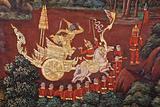 Thai temple mural