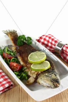 fried trout