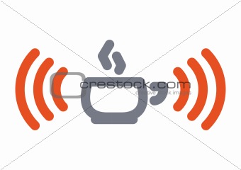 Wifi cup icon