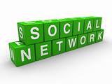 3d network social cube