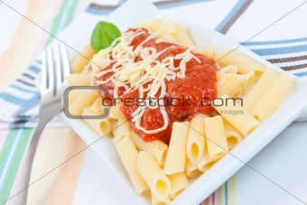 pasta and tomato
