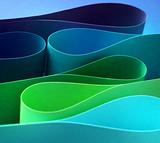 Cool color arc wave form
